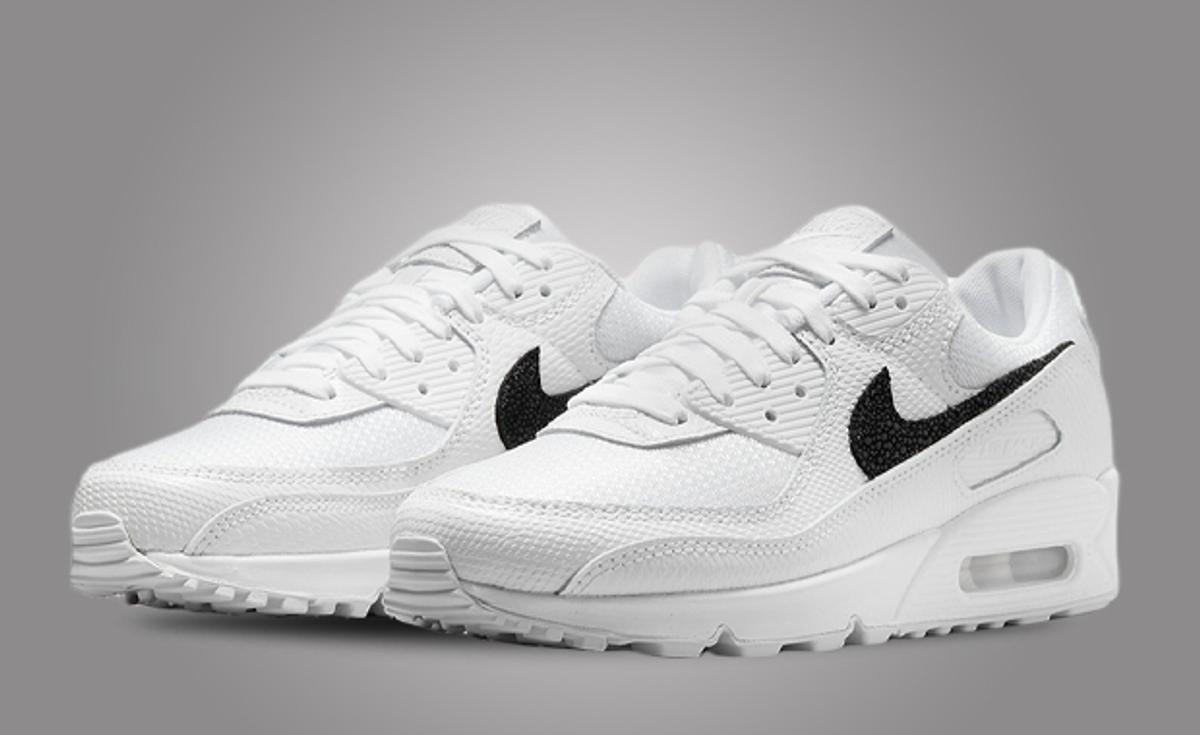 Go Off The Scale With The Nike Air Max 90 Reptile White Black