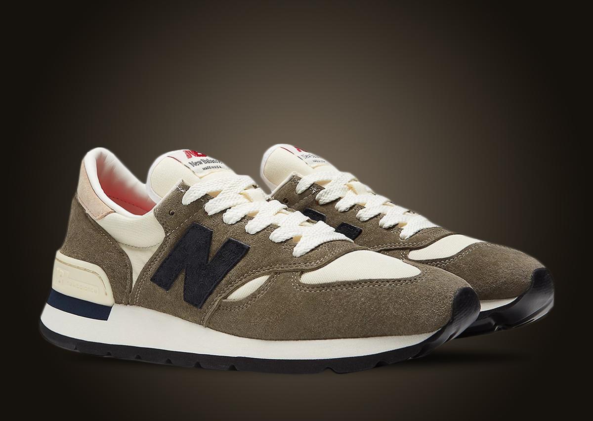 New Balance 990 Made in USA Brown Beige