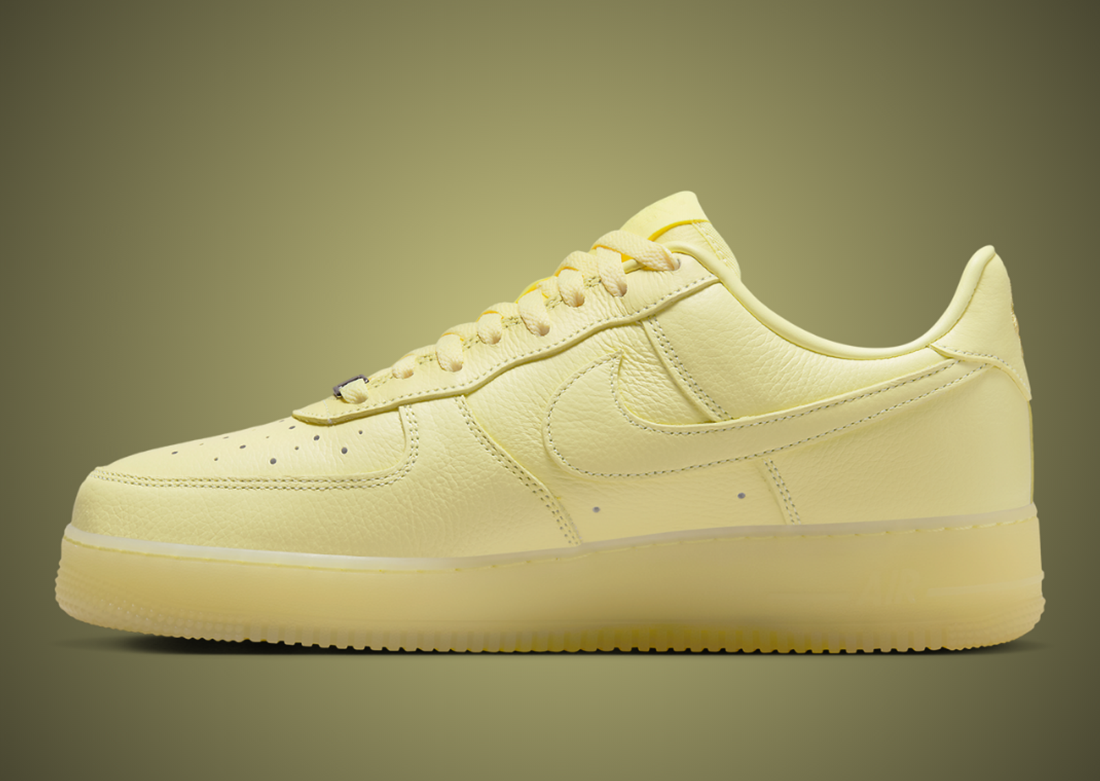 Drake x Nike Air Force 1 Low Certified Lover Boy Citron Tint Medial