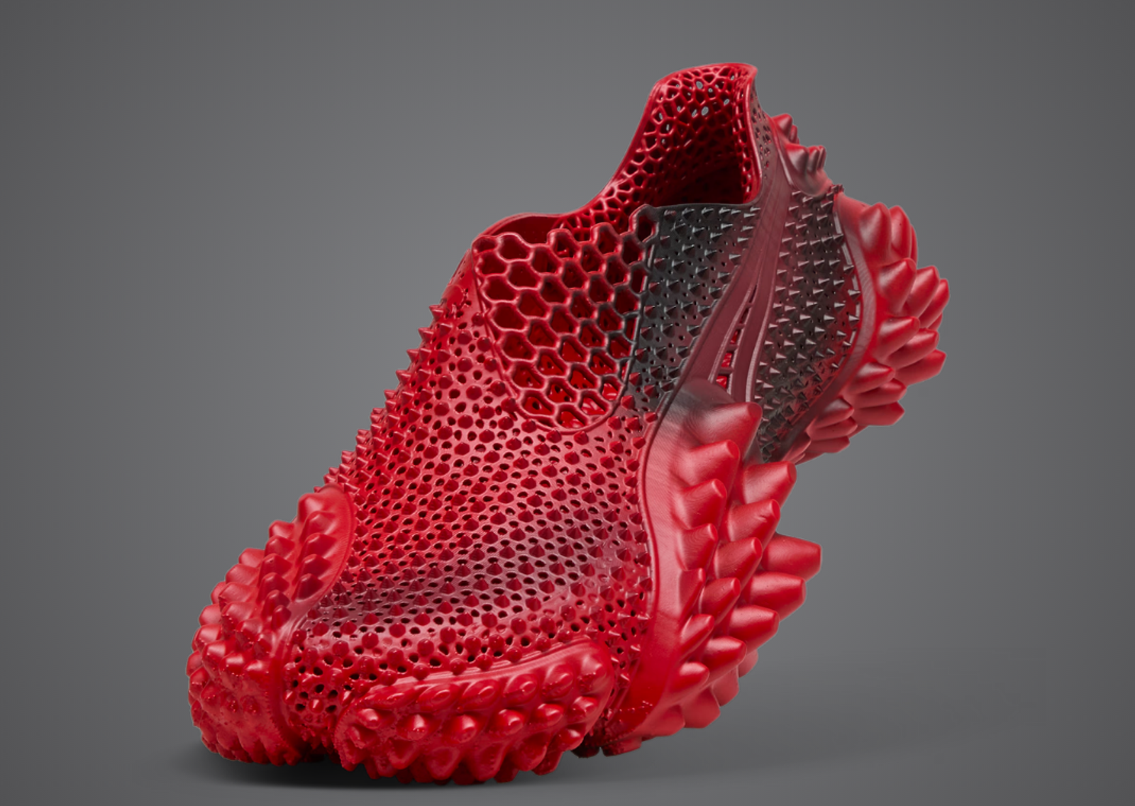 Puma 3D-Printed Shoe Red Black Detail