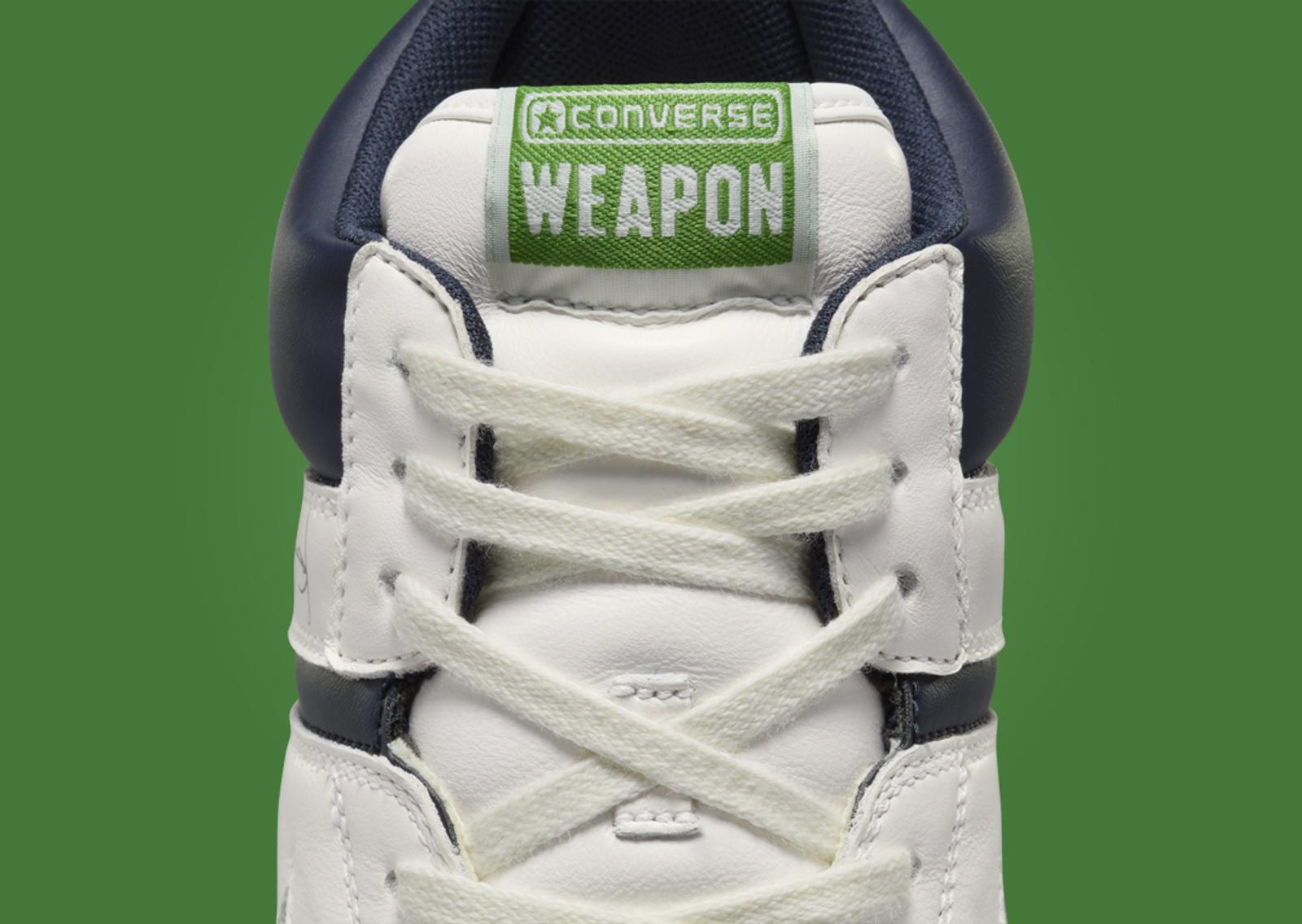 Kasina x Converse Weapon Mid Tongue Tag