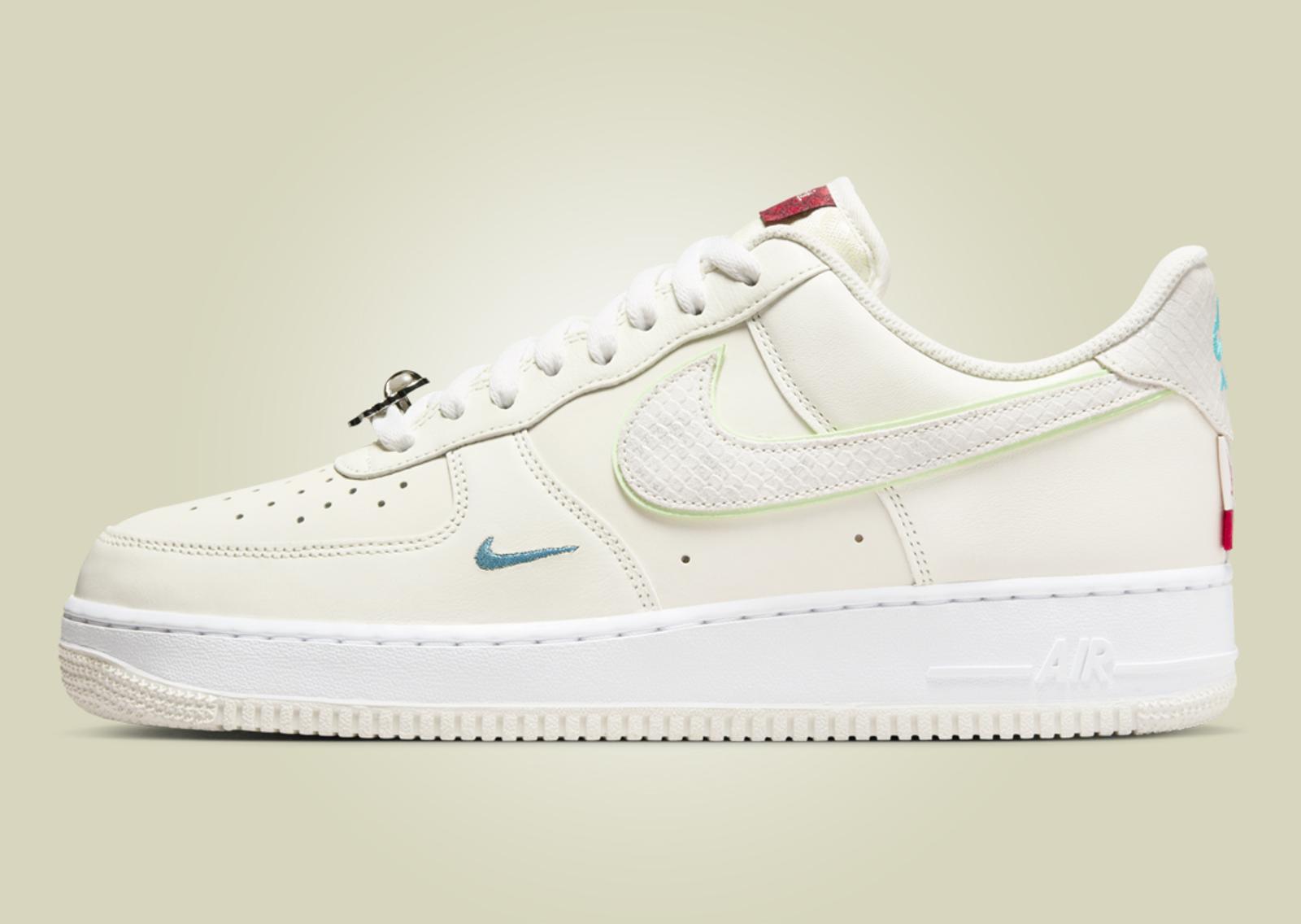 Nike Air Force 1 Low Year of the Dragon Sail Lateral