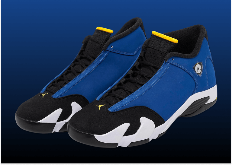 Blue 14s top