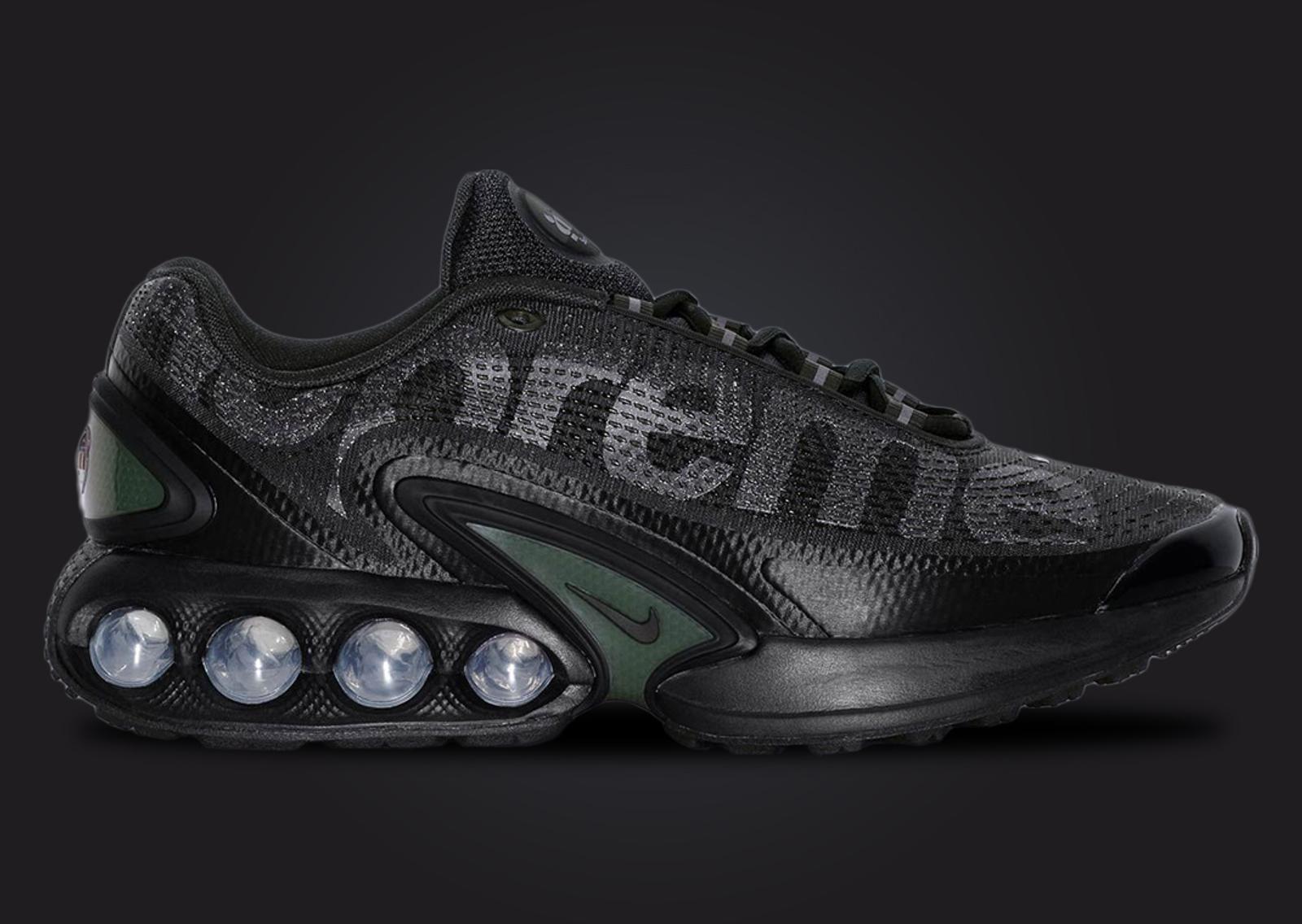 Supreme x Nike Air Max DN Black Lateral