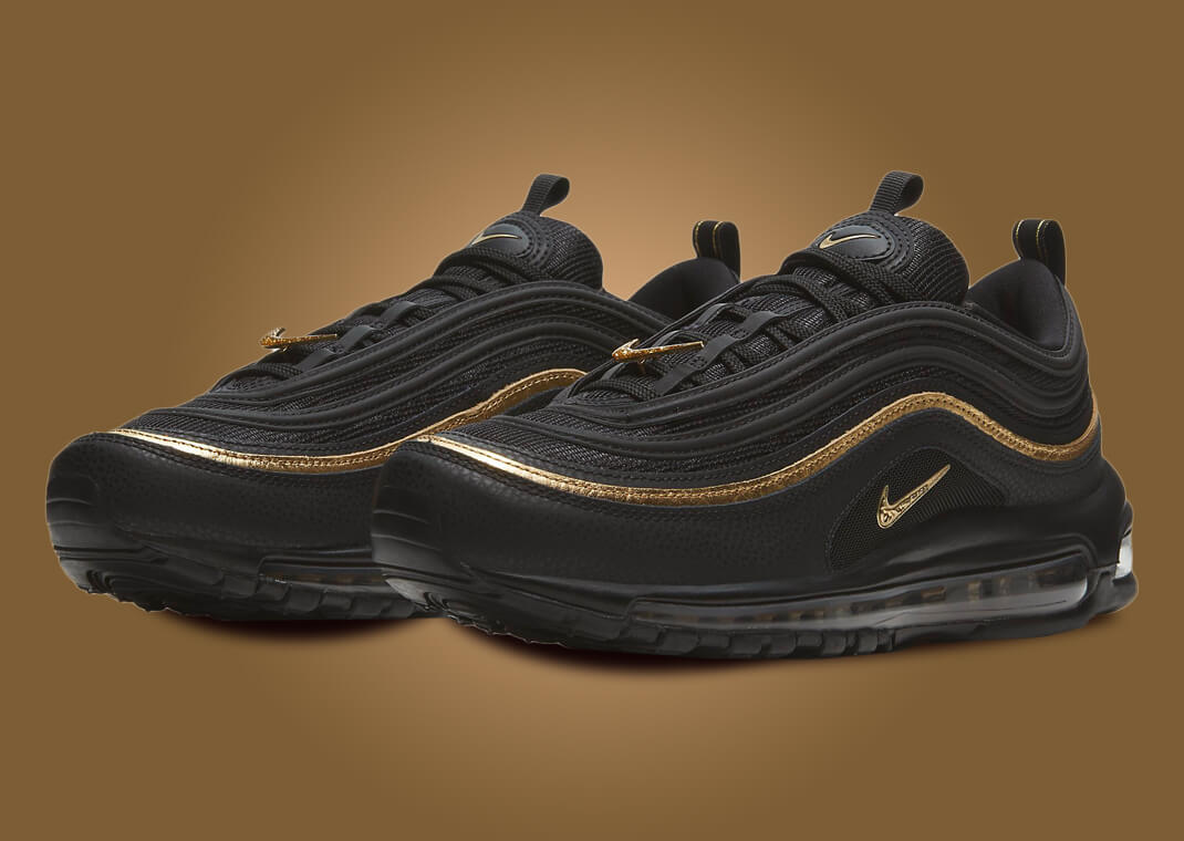 The Nike Air Max 97 Black Metallic Gold Releases Holiday 2023