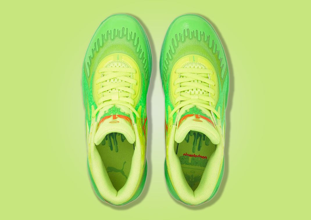 The Nickelodeon x Puma MB.02 Slime Drops December 23rd
