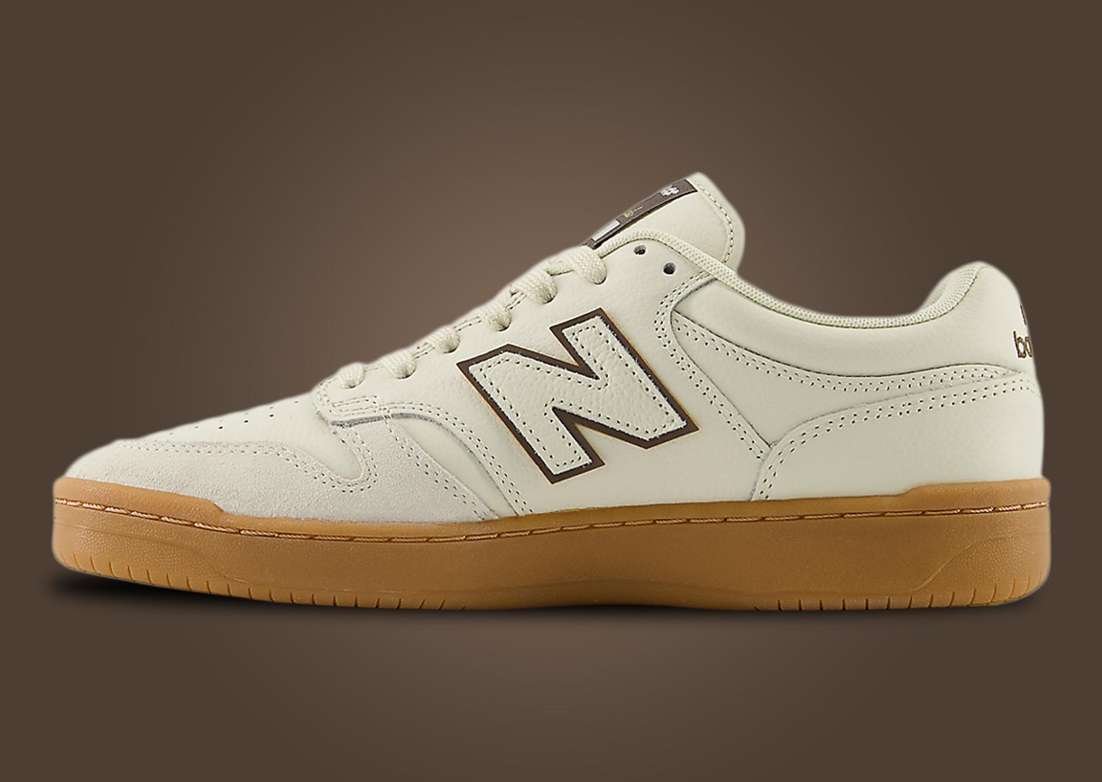 Andrew Reynolds x New Balance Numeric 480 Sea Salt Brown Medial