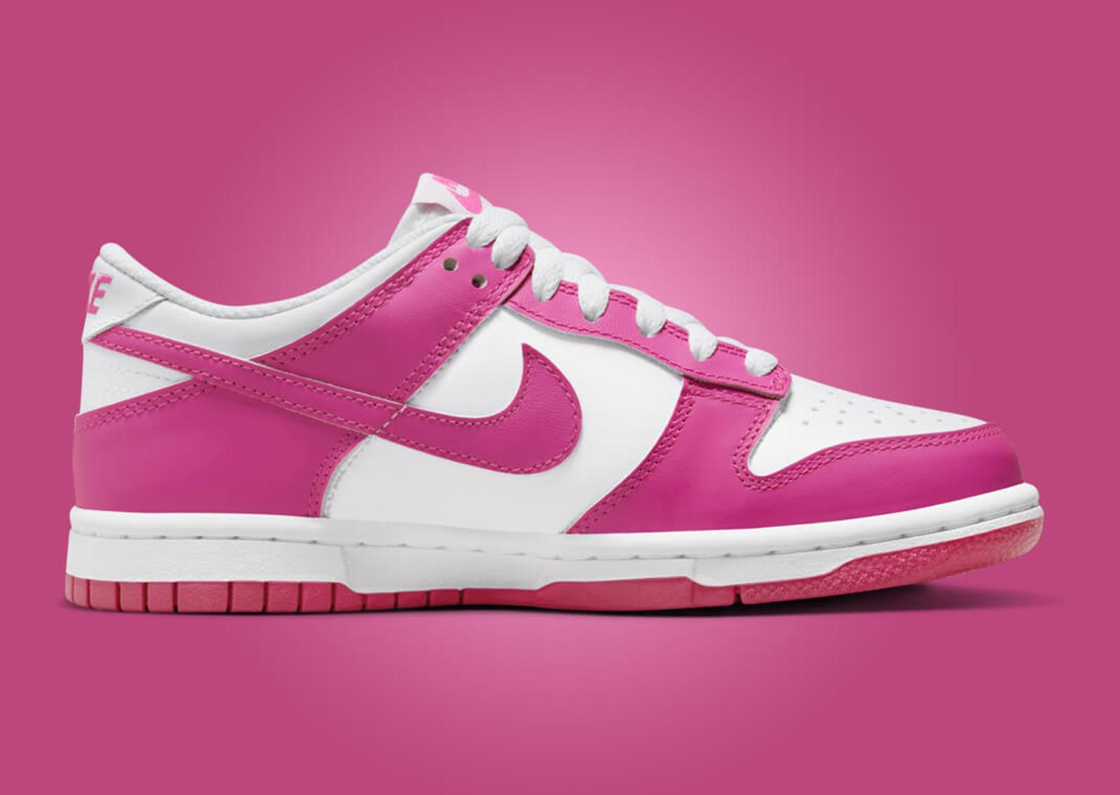 Nike Dunk Low Laser Fuchsia (GS)