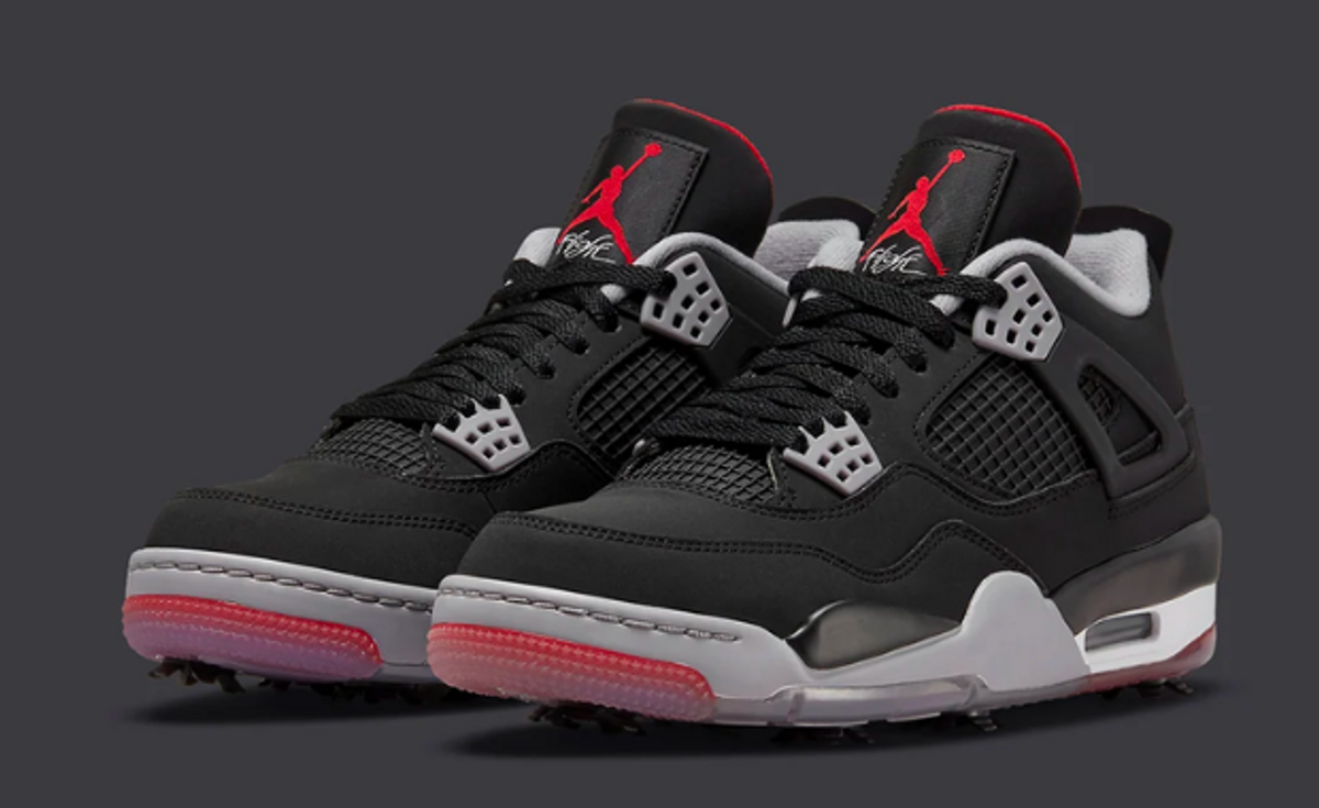 Official Images Of The Air Jordan 4 Golf Bred