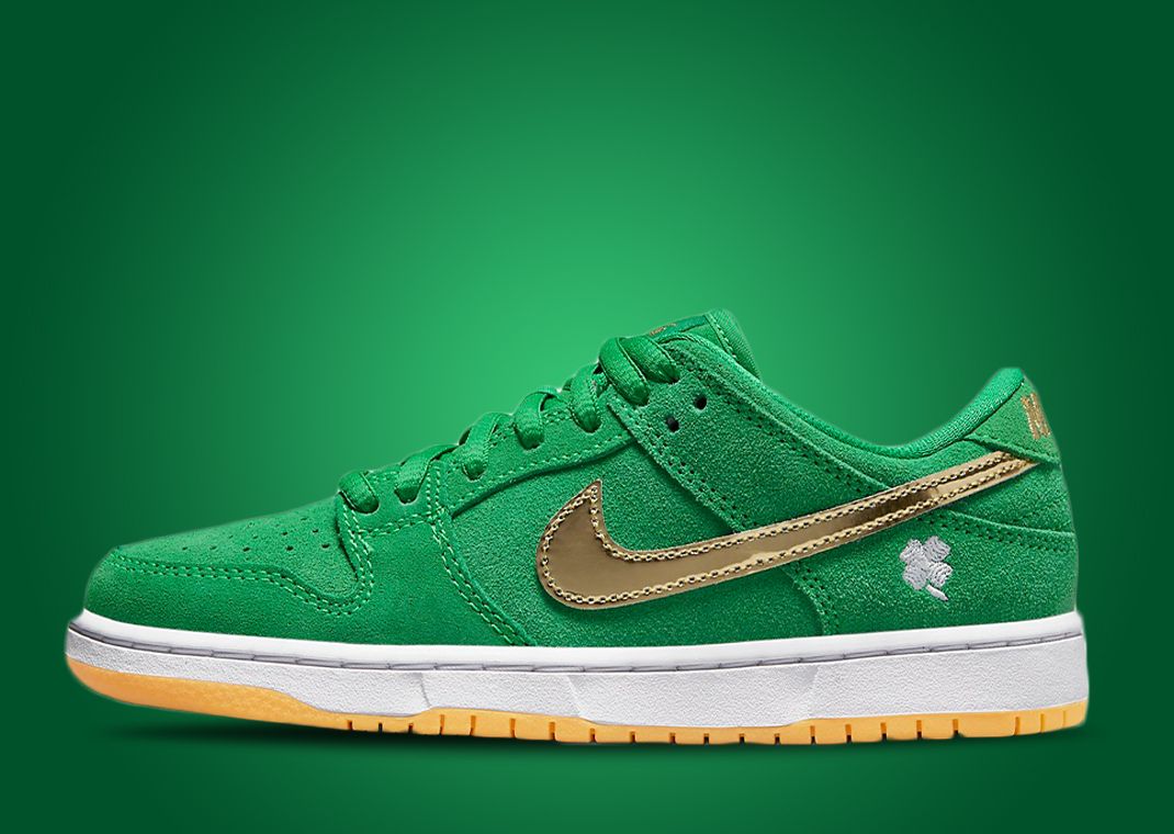 The Nike SB Dunk Low Gets A St. Patrick's Day Makeover