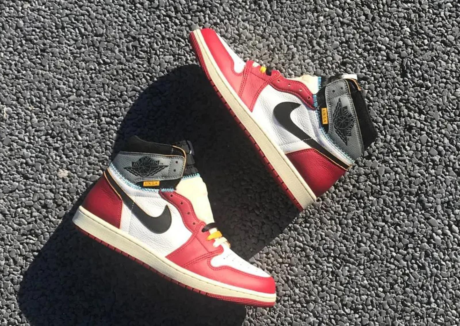 Union LA x Air Jordan 1 Retro High OG SP Chicago Shadow Lateral