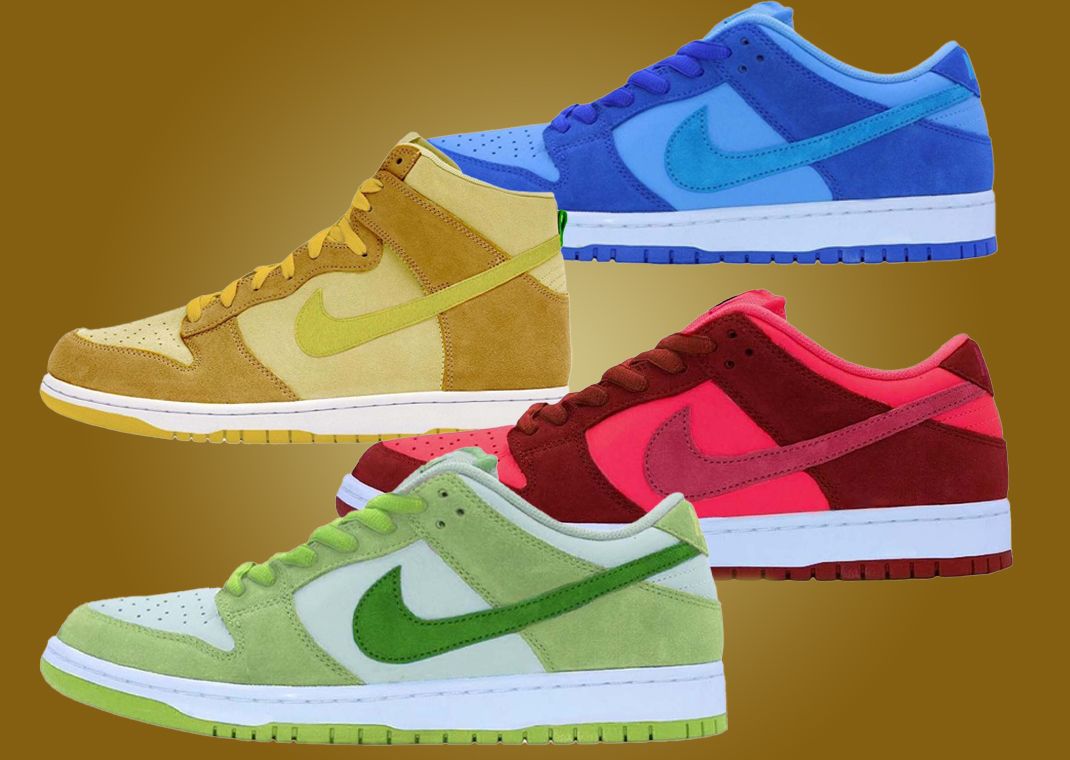 Get Fruity In Nike SB's Latest Dunk Pack