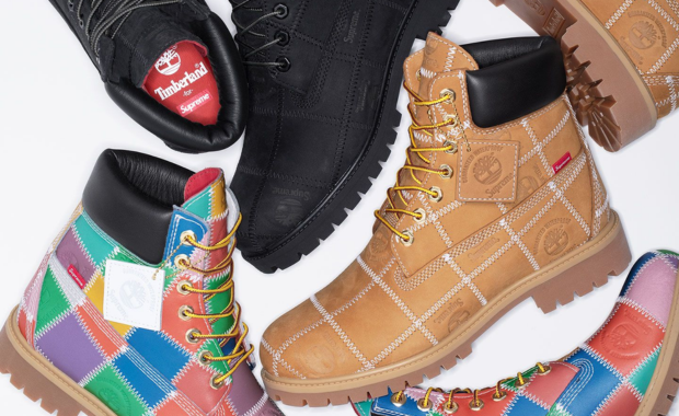 Supreme x Timberland 6-Inch Premium Waterproof Boot Pack
