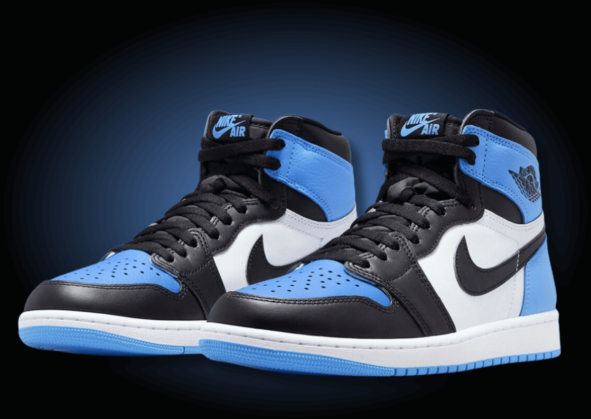 Detailed Look At The Air Jordan 1 High UNC Toe