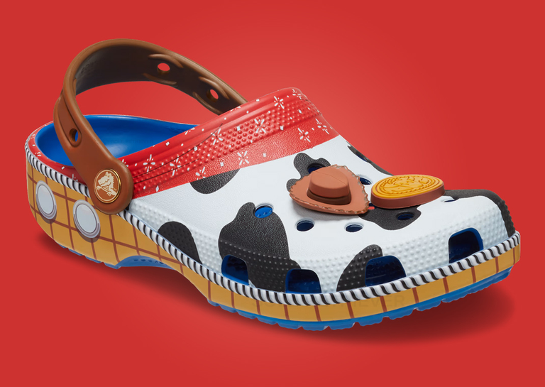 Toy Story x Crocs Classic Clog Woody Angle