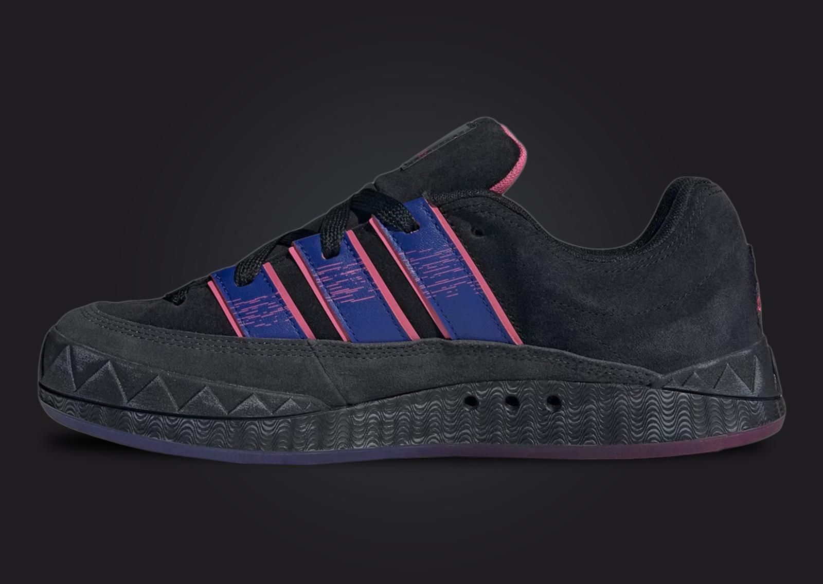 Avenue & Sons x adidas Adimatic Black Medial Side