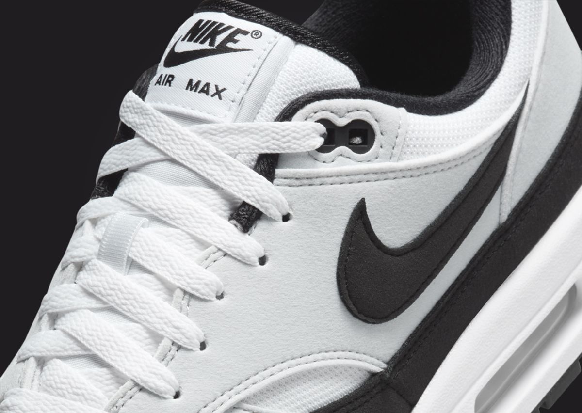 Nike Air Max 1 White Black Tongue