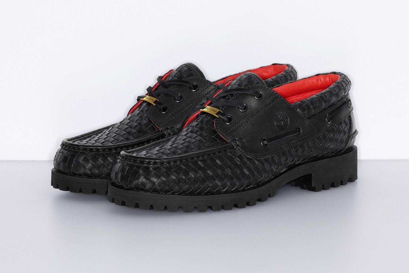 靴 Supreme Timberland 3-Eye Classic Lug 10 Timberland Woven Leather 3-Eye Lug Supreme Olive Men's