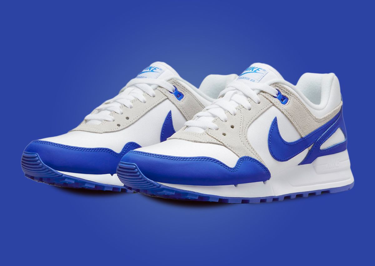 Nike air pegasus 89 white racer blue Clearance