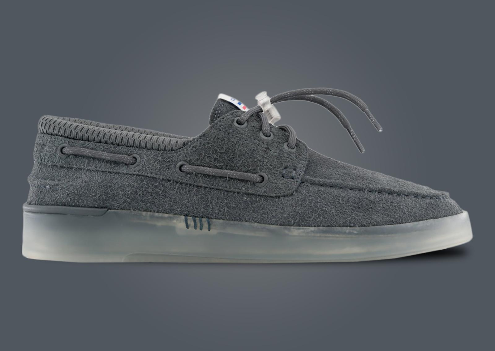 Concepts x Sperry A/O 3-Eye Cup Grey Lateral