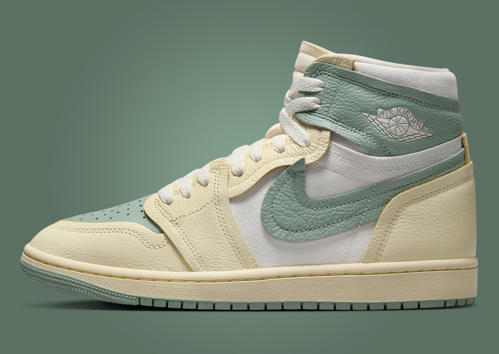 Air Jordan 1 High MM Legend Sand Jade Smoke (W) Lateral