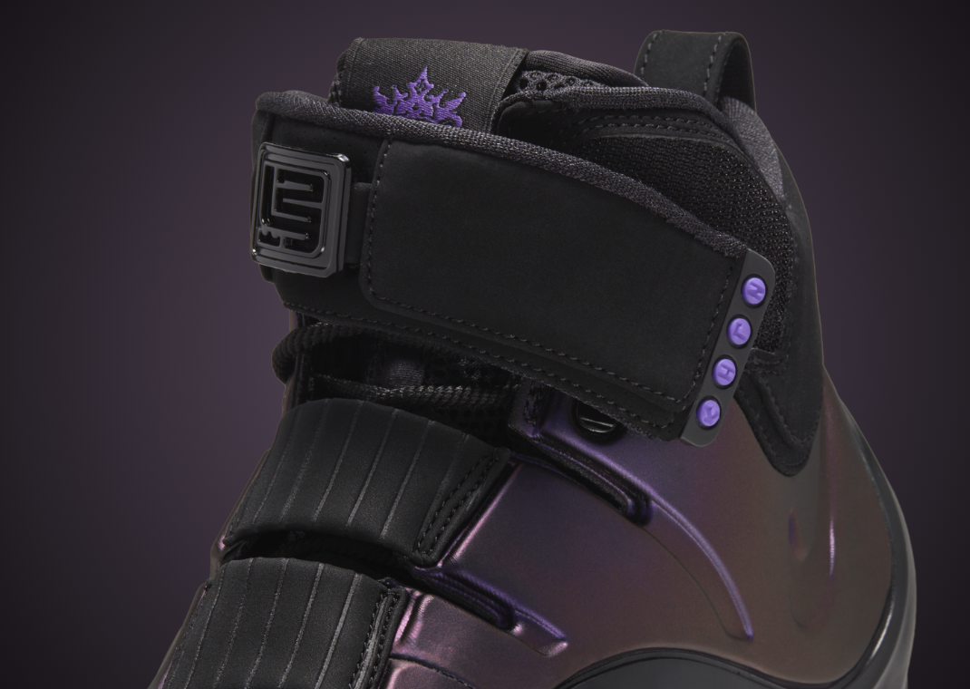 The Nike Zoom LeBron 4 Eggplant Releases May 2024