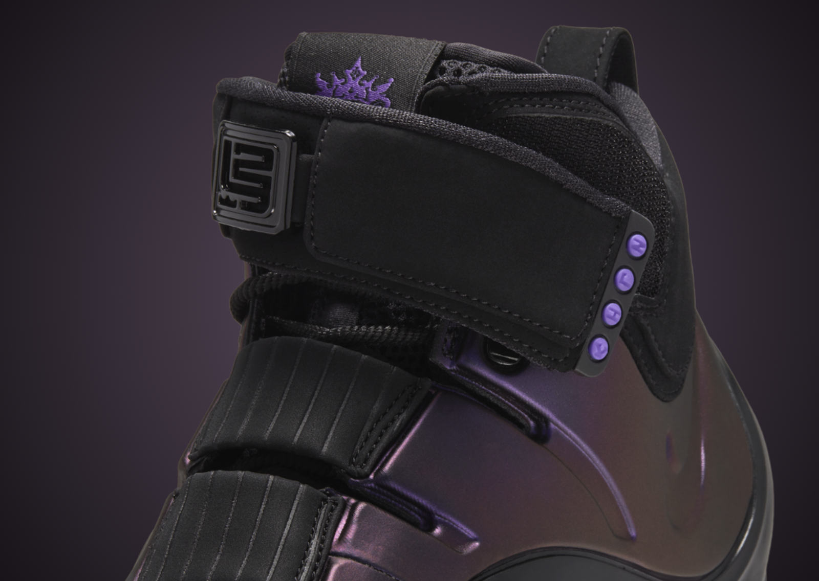 Nike Zoom LeBron 4 Eggplant Lockdown Strap