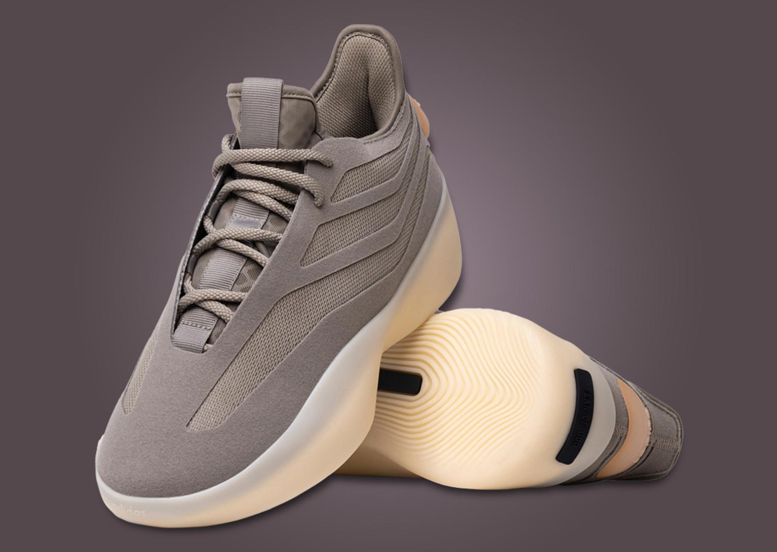 adidas Fear of God Athletics Basketball II Putty Beige Angle