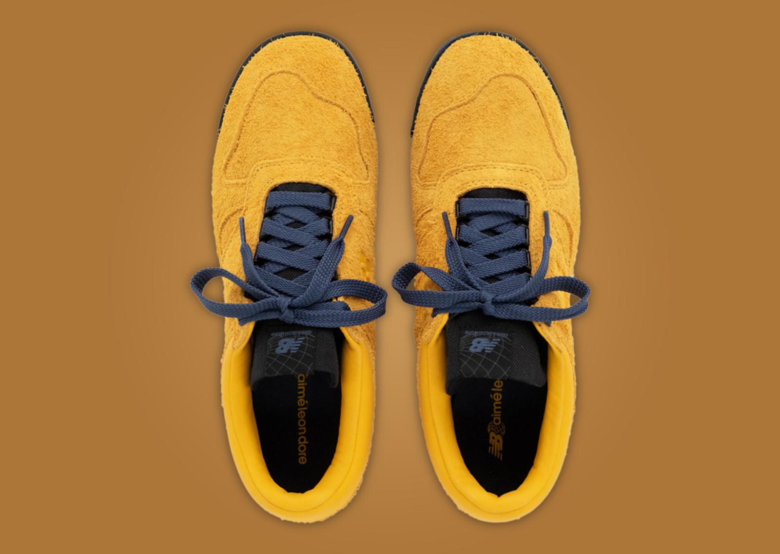 Aime Leon Dore x New Balance Rainier Low Yellow Top