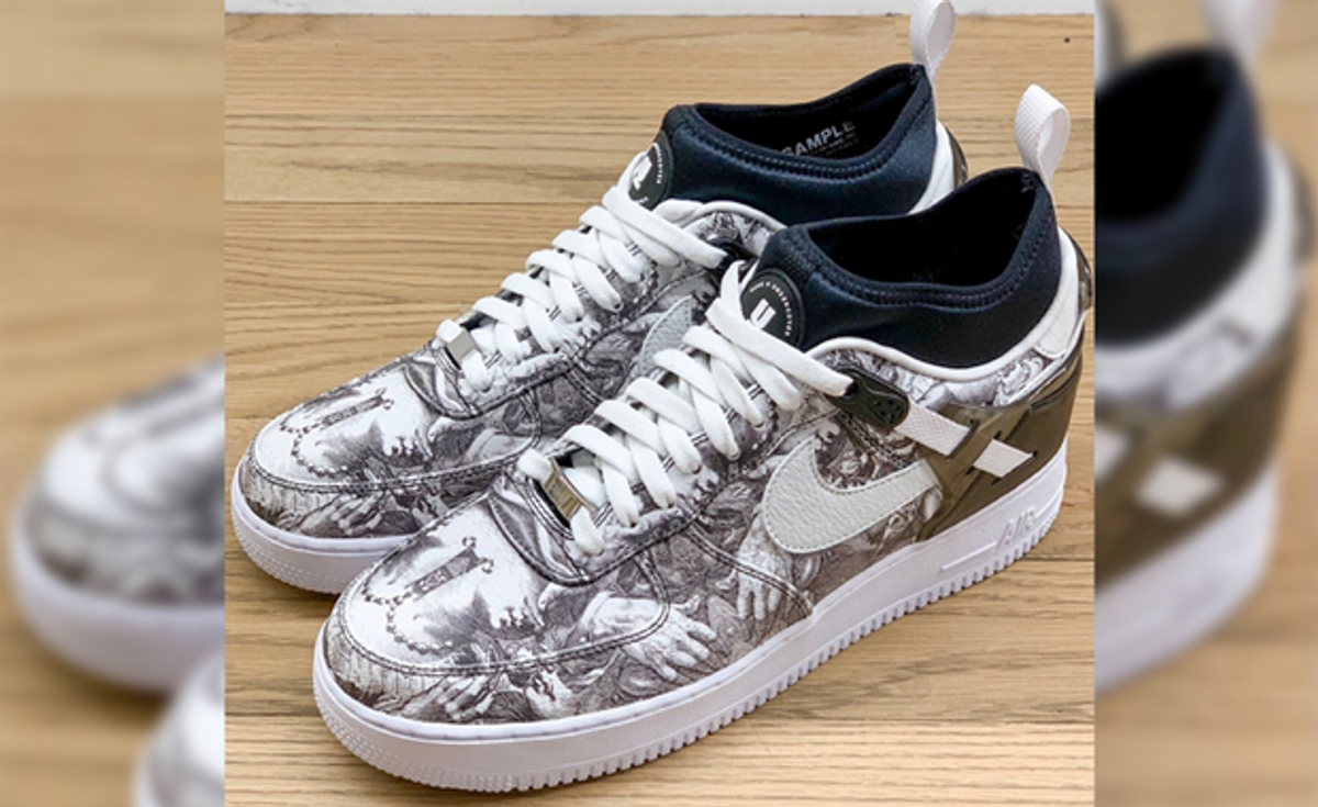 Renaissance-Style Artwork Appears On This Undercover x Nike Air Force 1 Low