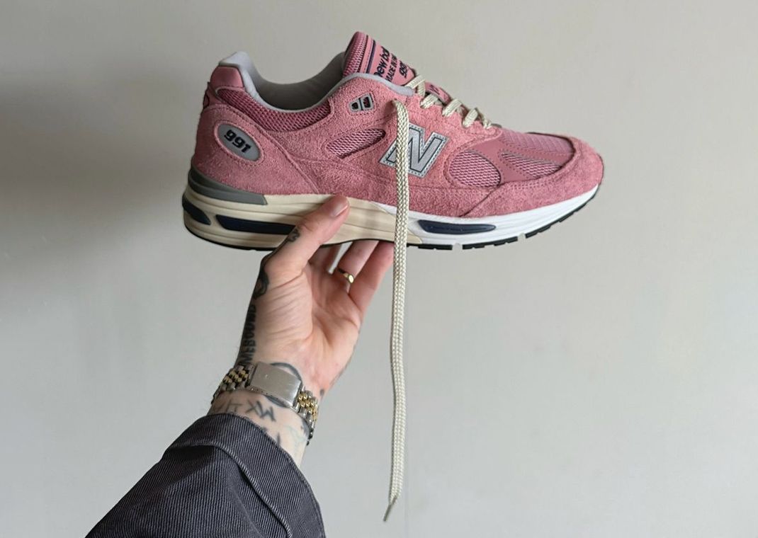 The New Balance 991v2 Made in UK Brandied Apricot Releases August 2024