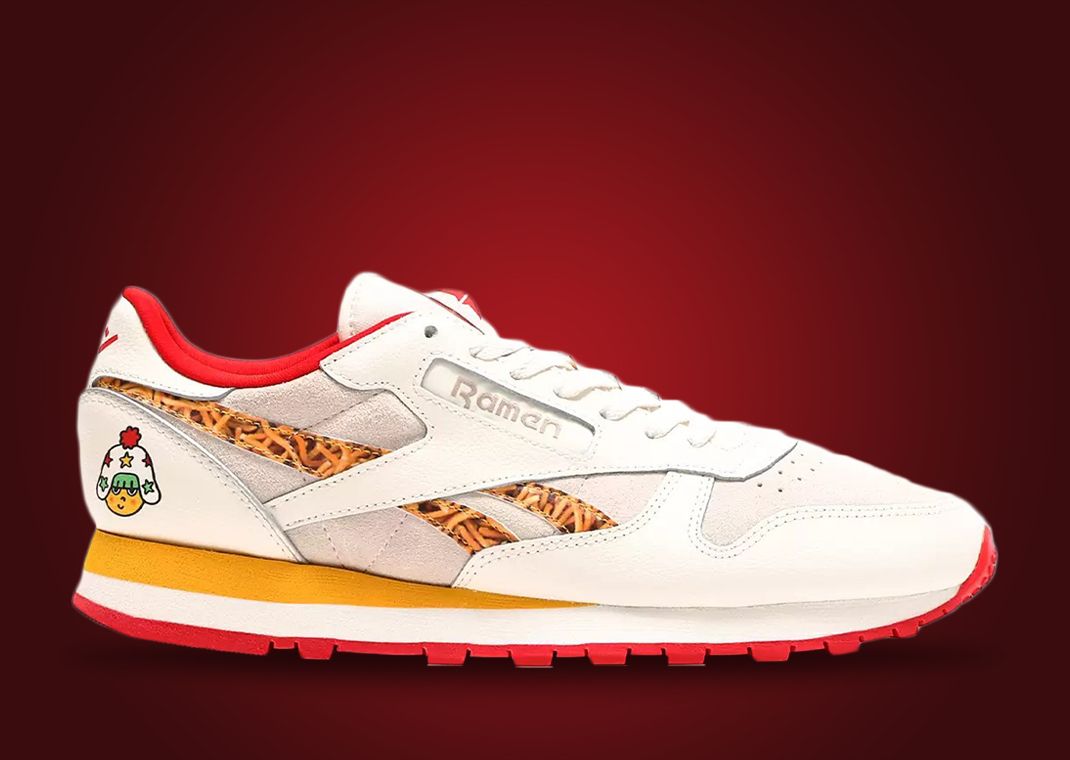 BABY STAR And atmos Tokyo Bring Ramen To The Reebok Classic Leather