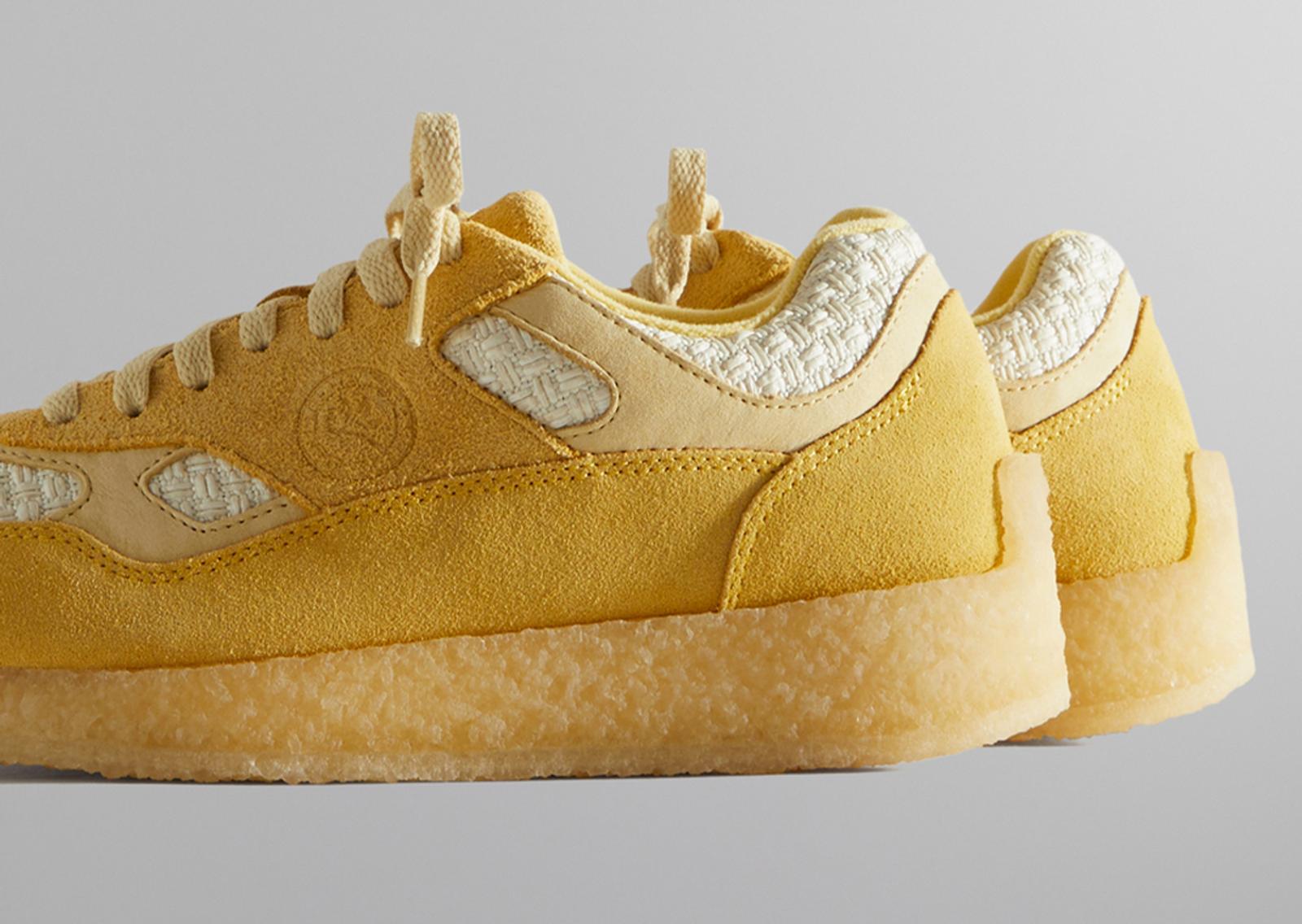 8th St by Ronnie Fieg for Clarks Originals Lockhill Yellow Combi Lateral