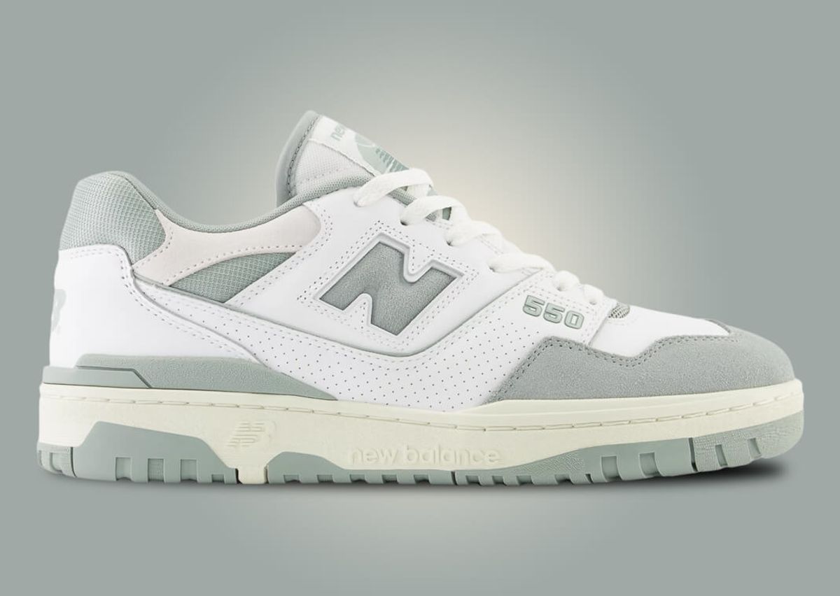 The New Balance 550 Plays It Cool in Seafoam Green