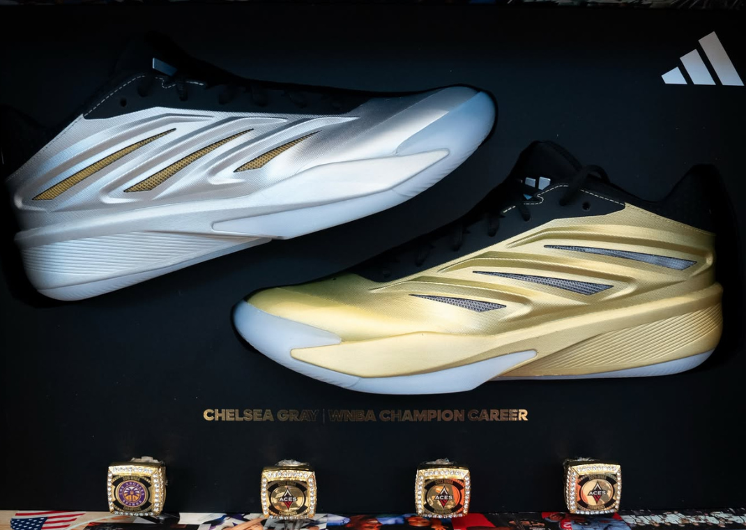 Chelsea Gray Rang in the WNBA Season with a Championship adidas