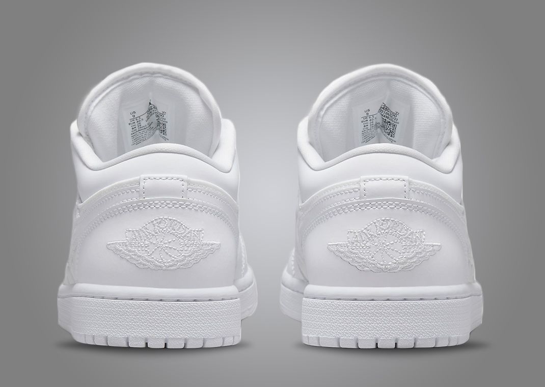 ◆NIKE◆ Air Jordan 1 Low Quilted “Triple White”★追跡可 Air Jordan 1 Low Quilted “Triple White” DB6480-100 | Nice Kicks