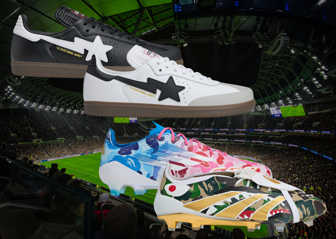 A BATHING APE × adidas F50 Elite FG 久保建英 adidas×BAPEの最強コラボ「サッカースパイク」登場！久保建英が