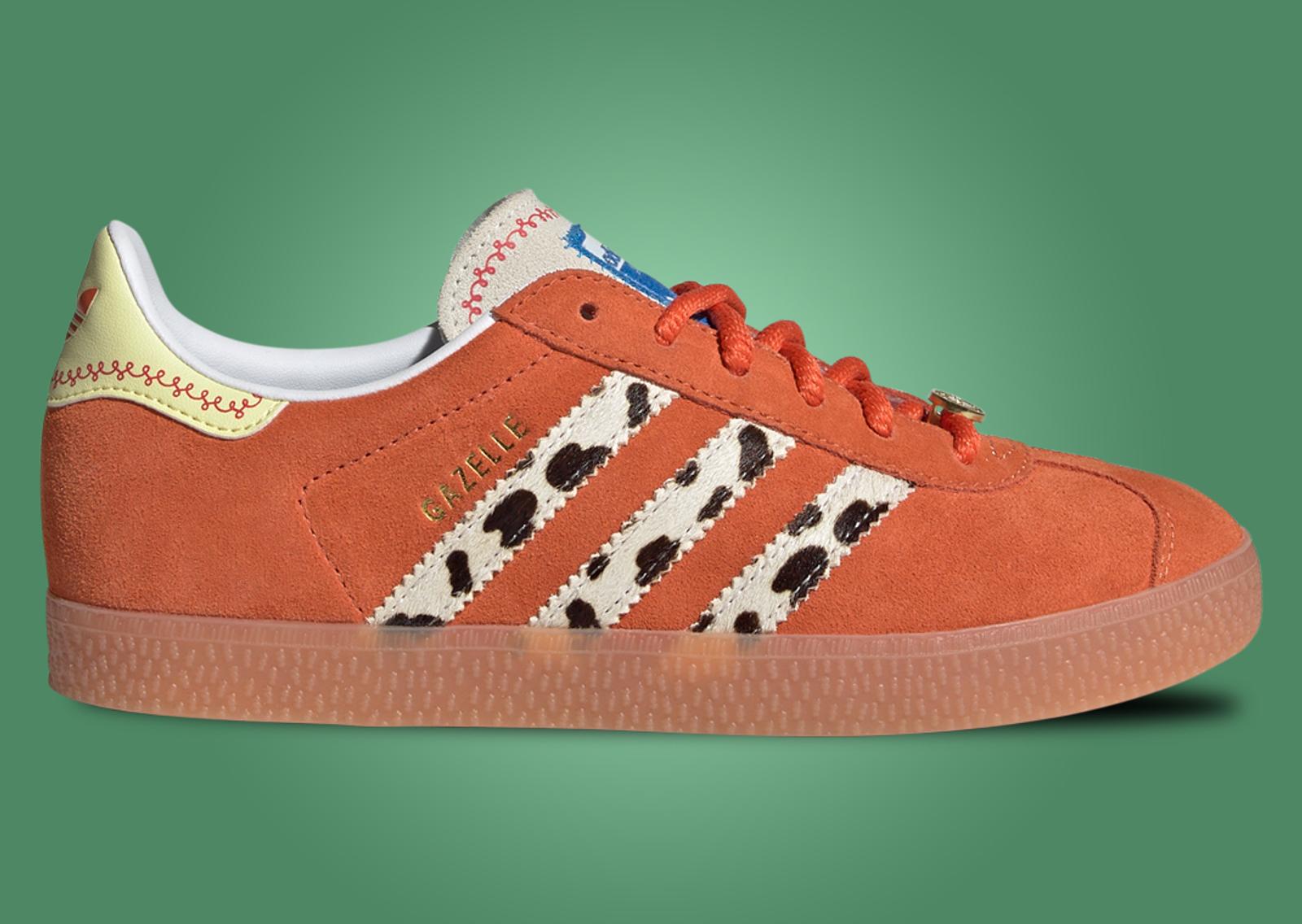 Toy Story x adidas Gazelle Jessie (GS) Lateral