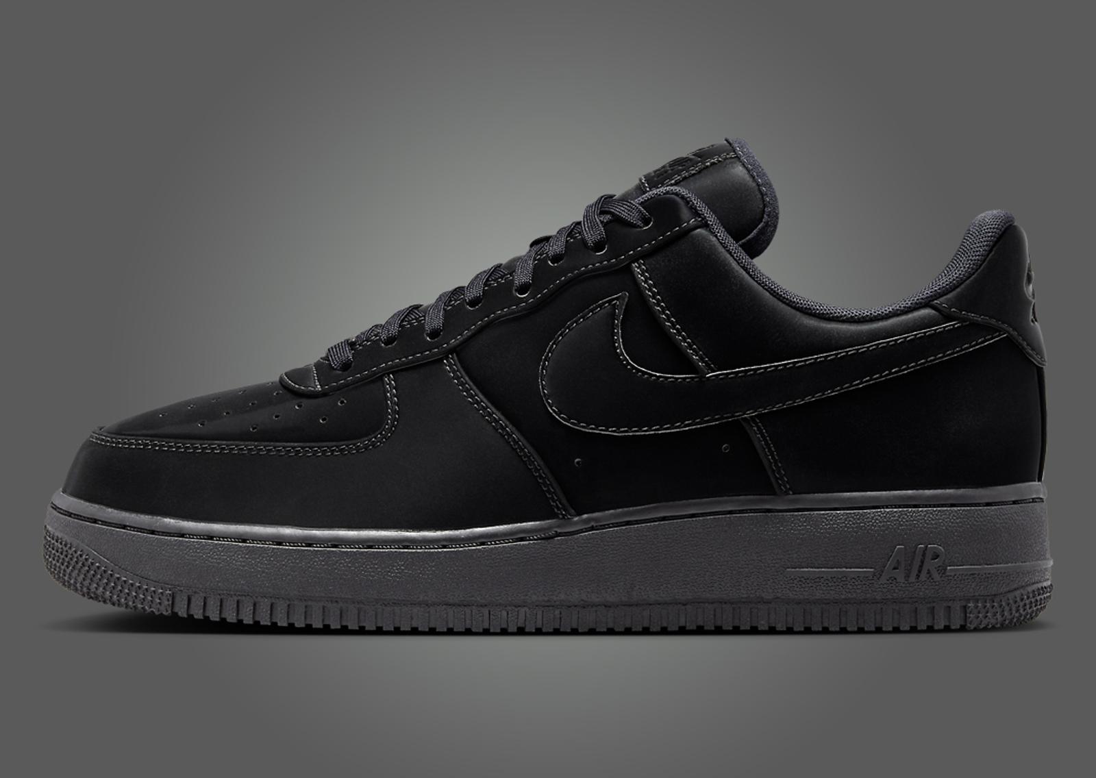 Nike Air Force 1 Low Vanta Black Lateral