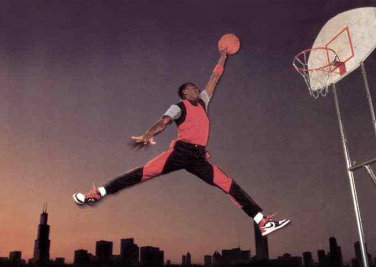 Original Air Jordan Jumpman Photo Shoot by Nike (1984)