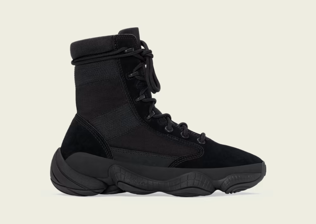 The adidas Yeezy 500 High Tactical Boot Utility Black Releases ...
