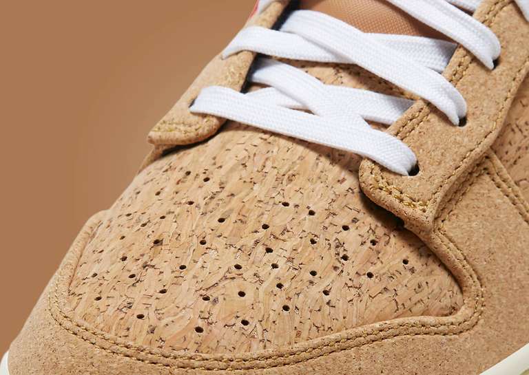 CLOT x Nike Dunk Low SP Flax Lateral Toe
