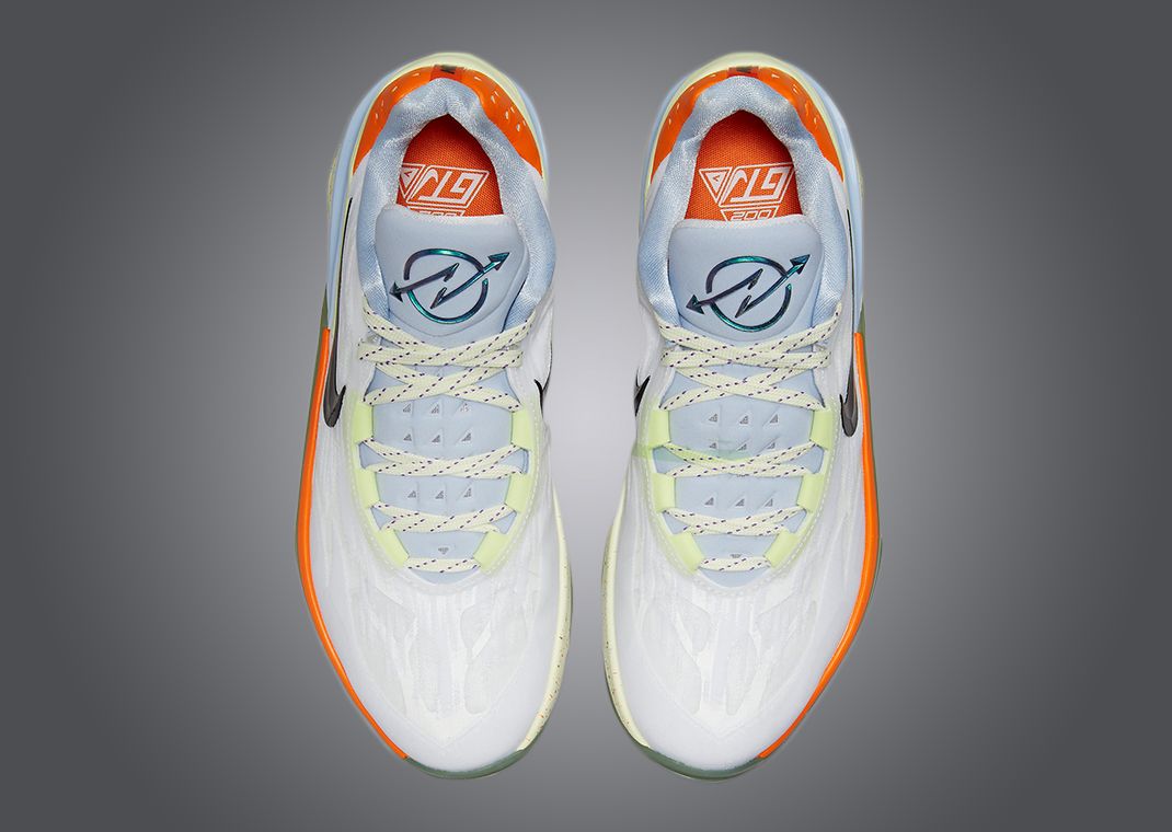 The Nike Air Zoom GT Cut 2 White Ice Blue Orange Is A Future Classic