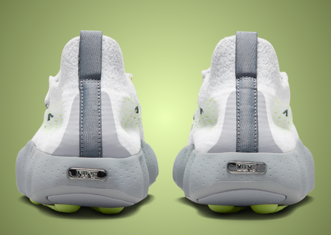 靴 NIKE MIND 002 FK QS White Dark Grey 28 Official Look at the Nike Mind 002 Flyknit White Dark Grey