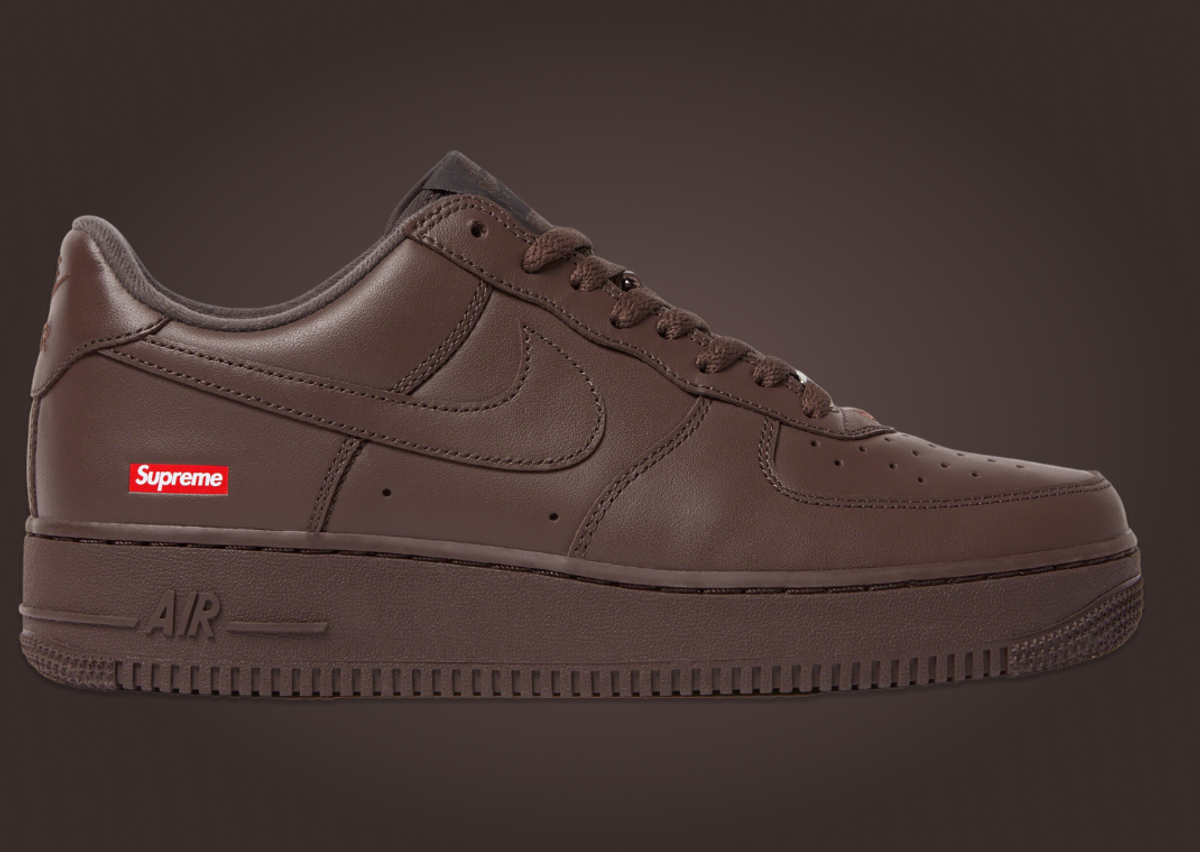Is Supreme's Nike Air Force 1 'Baroque Brown' a sign that sneakers