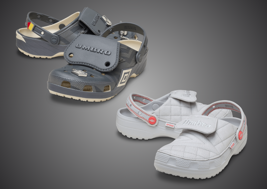 Umbro Just Added a Soccer Tongue to the Crocs Classic Clog