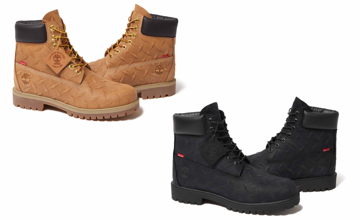 Supreme x Timberland Diamond Plated Pack