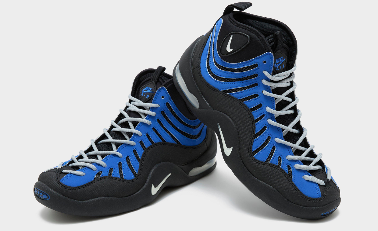 Nike Air Bakin Black Varsity Royal