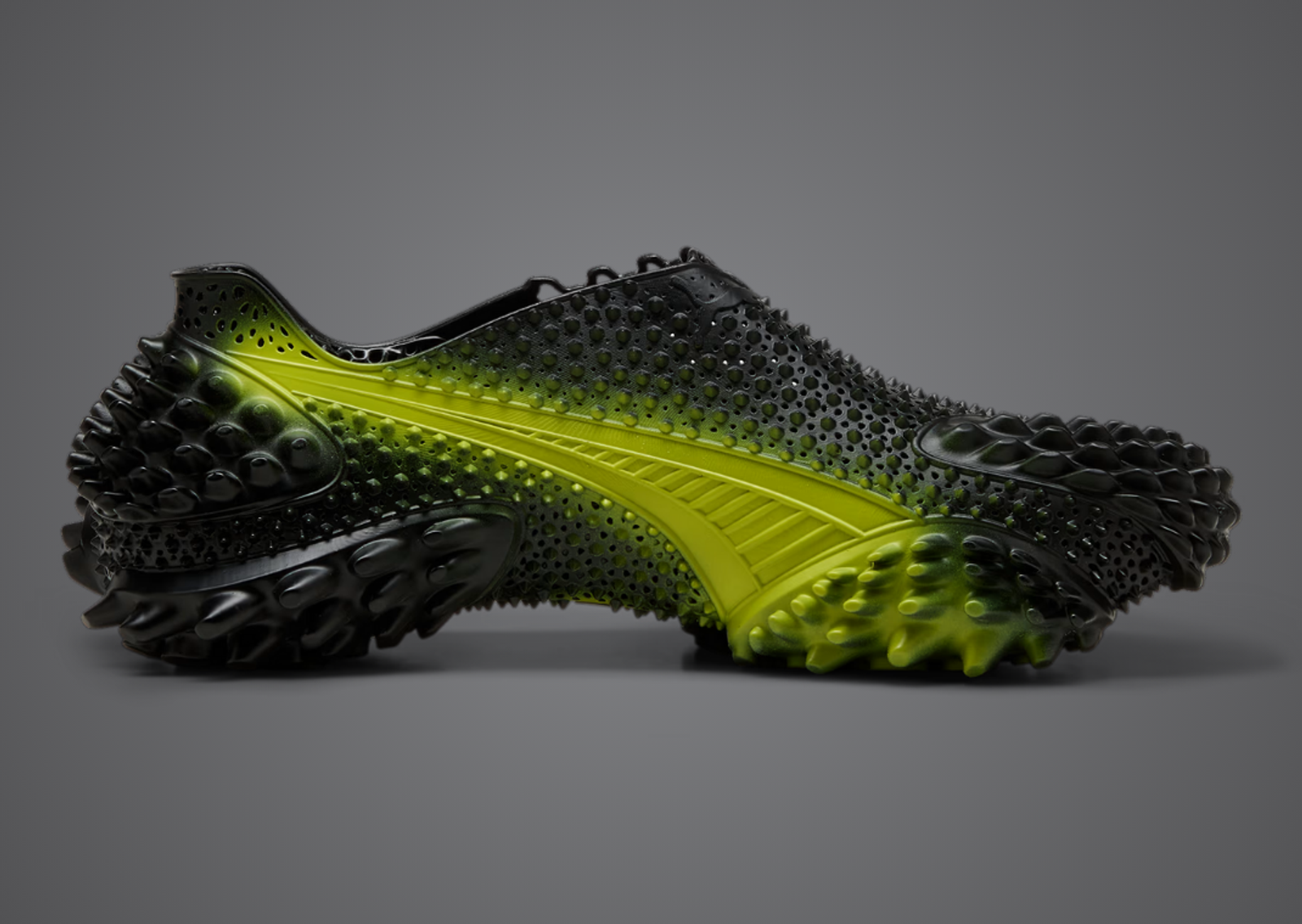 Puma 3D-Printed Shoe Black Volt Medial