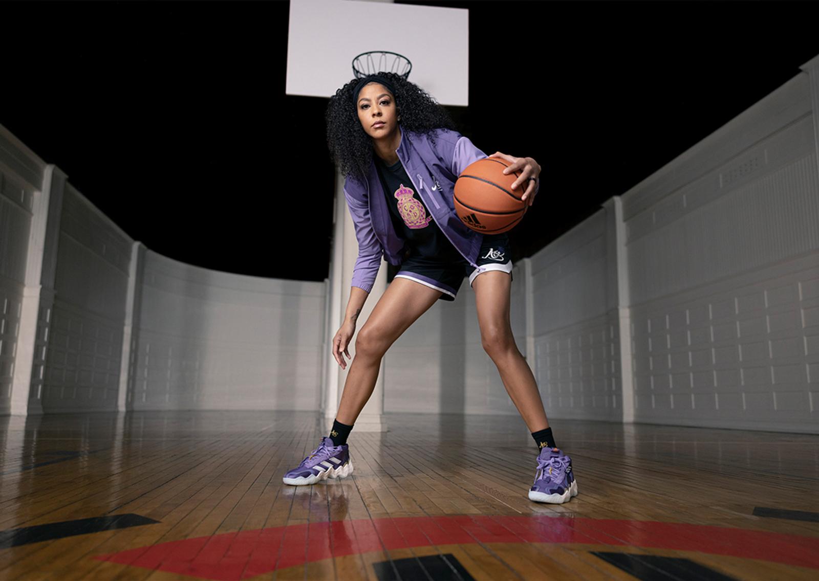 Candace Parker x adidas Exhibit B Game Royalty